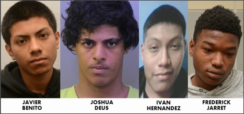 Teens in crime spree March 2018